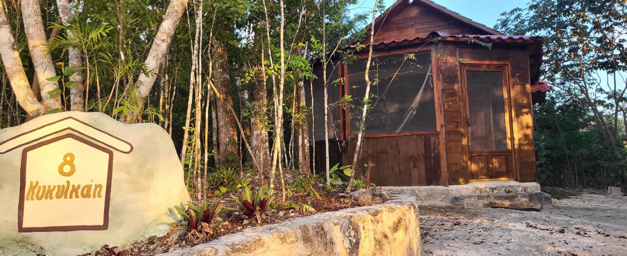 Villa Eco Aldea Kinich Ahau Xpujil Esterno foto