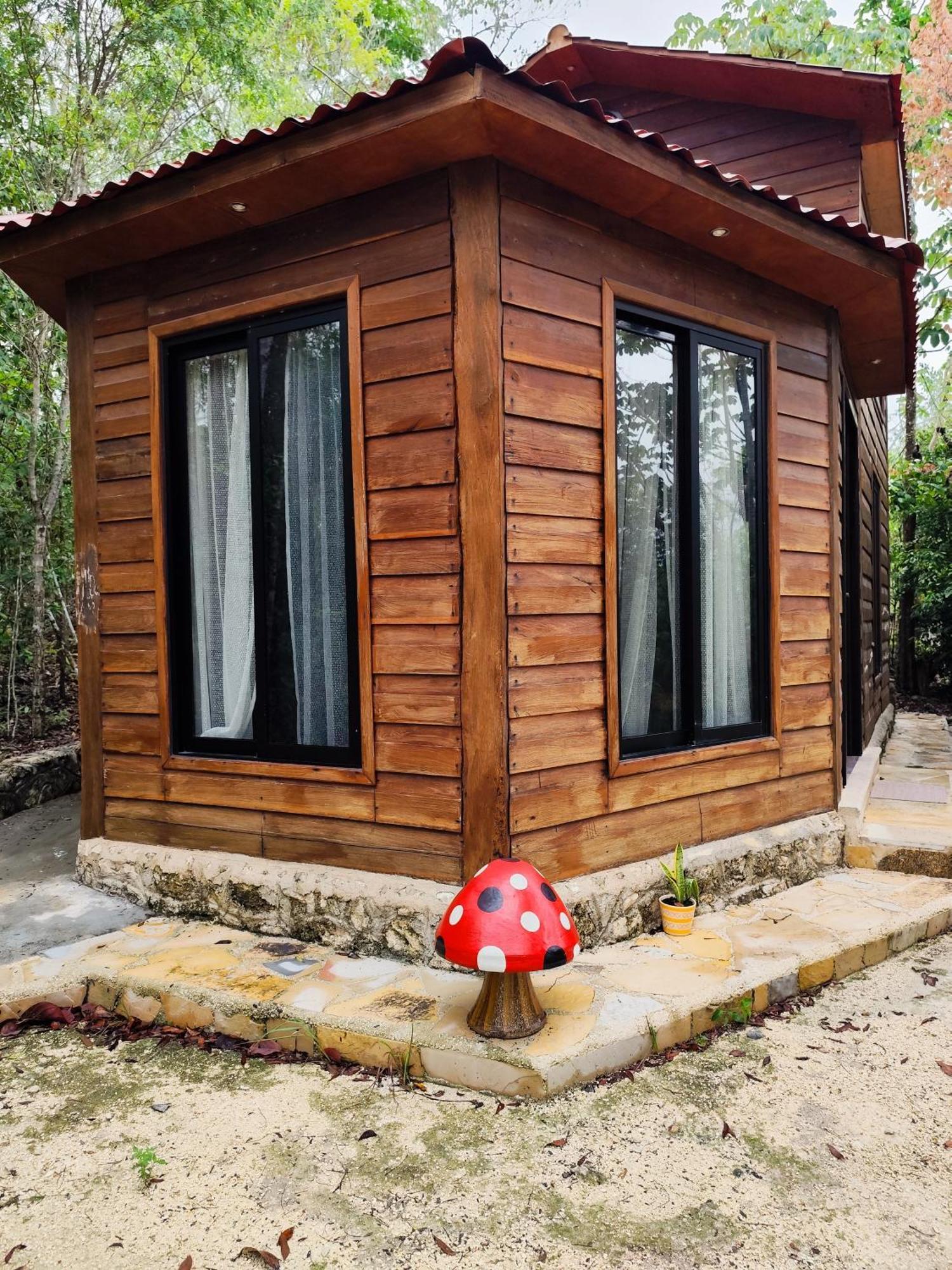 Villa Eco Aldea Kinich Ahau Xpujil Esterno foto