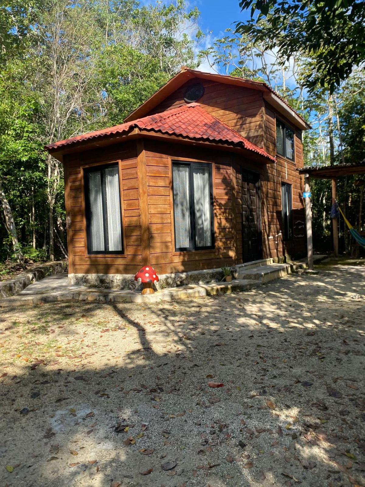 Villa Eco Aldea Kinich Ahau Xpujil Esterno foto