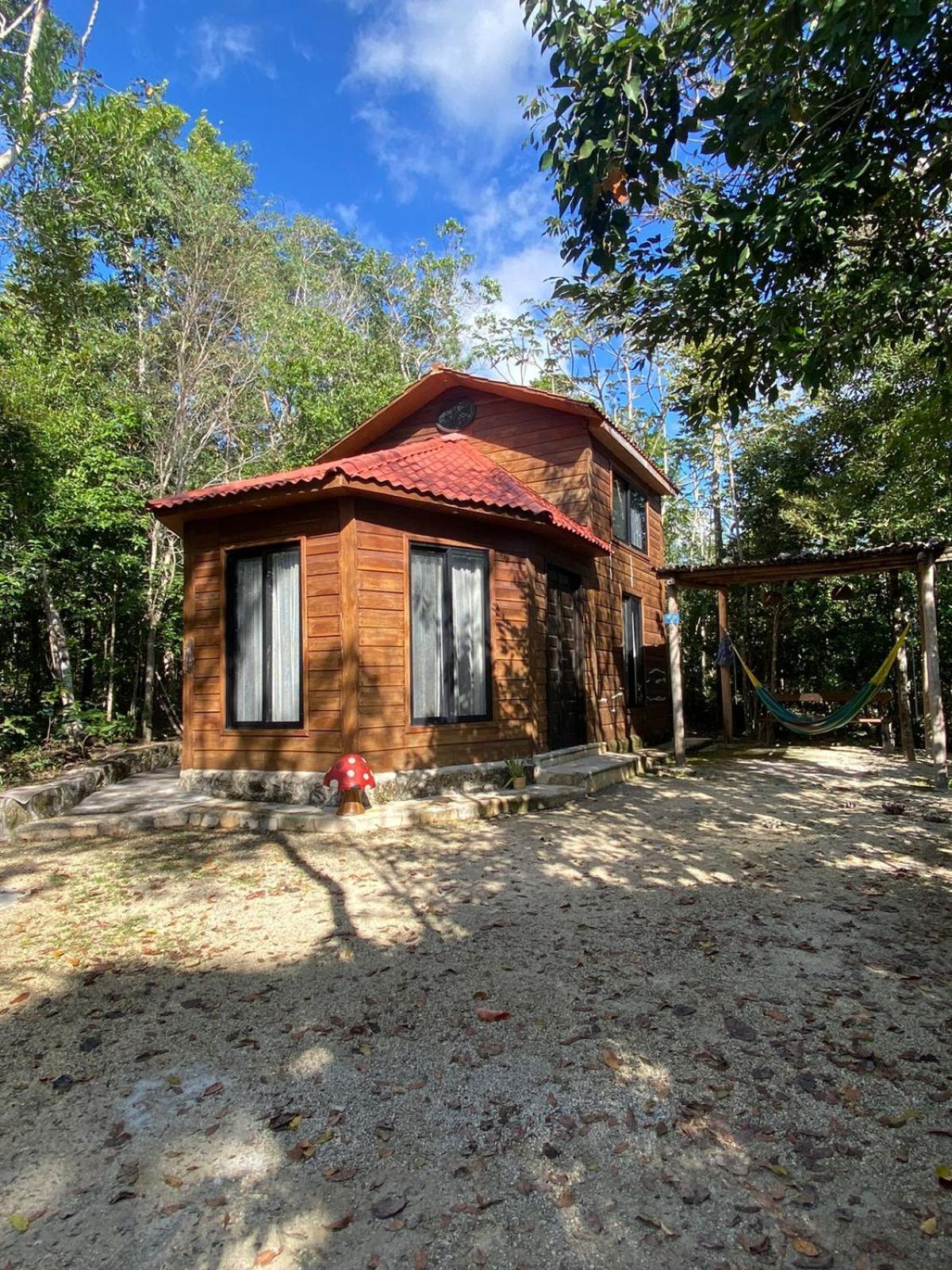 Villa Eco Aldea Kinich Ahau Xpujil Esterno foto